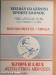 Magyarország-Anglia szuper liga asztalitenisz mérkőzés