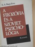 A filozófia és a szovjet pszichológia