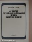 Az MSZMP értelmiségpolitikájának néhány időszerű kérdése