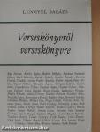 Verseskönyvről verseskönyvre