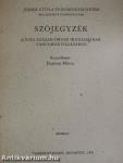 Szójegyzék a XVIII. század orosz irodalmának tanulmányozásához