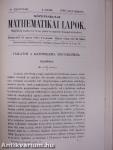 Középiskolai mathematikai lapok 1897. szeptember-1897. junius/1898. szeptember-1899. junius