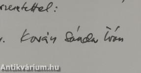 Koboz és virginál (számozott és dedikált példány)