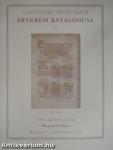 A Pastinszky Antiquarium árverési katalógusa XV.