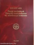 Ünnepi tanulmányok Visegrády Antal professzor 65. születésnapja tiszteletére