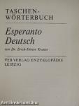 Taschenwörterbuch Esperanto-Deutsch