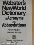 Webster's NewWorld Dictionary of Acronyms and Abbreviations