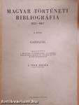 Magyar történeti bibliográfia 1825-1867 II.