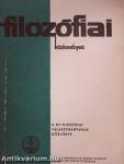 Filozófiai közlemények 1968/1.