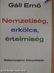 Nemzetiség, erkölcs, értelmiség