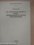 Az 1790-es évek erdélyi rendi reformmozgalmának történetéhez