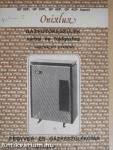 GF 30 F, GF 30 P, GF 40 F, GF 40 P típusú Onixlux gázfűtőkészülék városi- és földgázhoz