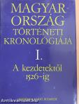 Magyarország történeti kronológiája I.