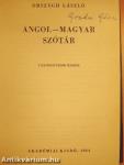 Angol-magyar szótár