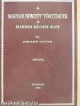 A magyar nemzet története az Árpádházi királyok alatt I-II.