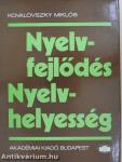 Nyelvfejlődés - nyelvhelyesség