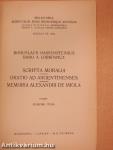 Scripta moralia/Oratio ad argentinenses/Memoria Alexandri de Imola