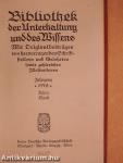 Bibliothek der Unterhaltung und des Wissens 1918/8. (gótbetűs)