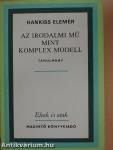 Az irodalmi mű mint komplex modell