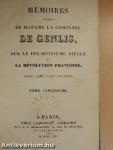 Mémoires inédits de Madame la Comtesse de Genlis, sur le dix-huitiéme siécle et la révolution Francoise, depuis 1756 jusqu'a nos jours V. (töredék)