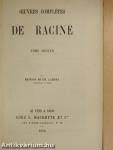 Oeuvres complétes de Racine II.