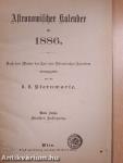 Astronomischer Kalender für 1886. (gótbetűs)