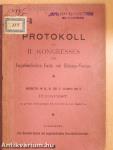 Protokoll des II. Kongresses der Ungarländischen Fach- und Bildungs-Vereine