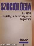 Szociológia 1987/1.