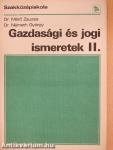 Gazdasági és jogi ismeretek II.