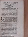 C. Iulii Caesaris commentarii de bello gallico et civili