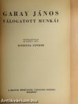 Garay János válogatott munkái