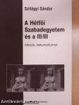 A Hétfői Szabadegyetem és a III/III