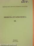 Medicina et linguistica III.