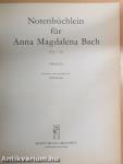 Notenbüchlein für Anna Magdalena Bach