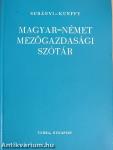 Magyar-német mezőgazdasági szótár