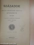 Századok 1902/1-10.