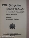 XIII. Leó pápa apostoli körlevele a munkások helyzetéről