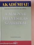 A magyar helyesírás szabályai