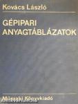 Gépipari anyagtáblázatok