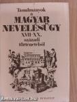 Tanulmányok a magyar nevelésügy XVII-XX. századi történetéből