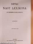 Révai nagy lexikona - Kiegészítés I.