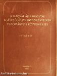 A Magyar Államvasutak egészségügyi intézményeinek tudományos közleményei IV.