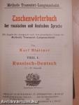 Taschenwörterbuch der russischen und deutschen Sprache I. (Gótbetűs)