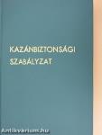 Kazánbiztonsági szabályzat/Nyomástartó edények biztonsági szabályzata