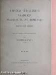 A Magyar Tudományos Akadémia palotája és gyüjteményei