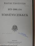 1879-1880. évi törvényczikkek