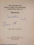 The Adventures of Mickey, Taggy, Puppo and Cica, and how they discover Montreal (dedikált példány)