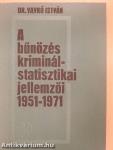 A bűnözés kriminálstatisztikai jellemzői 1951-1971