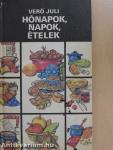 Hónapok, napok, ételek