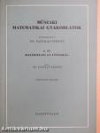 Műszaki matematikai gyakorlatok A. IV.